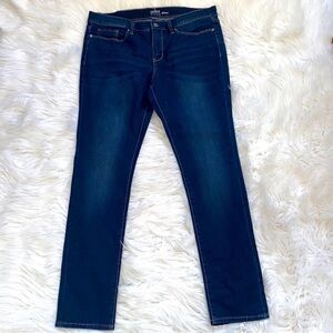 New York And Company Blue Skinny Jeans